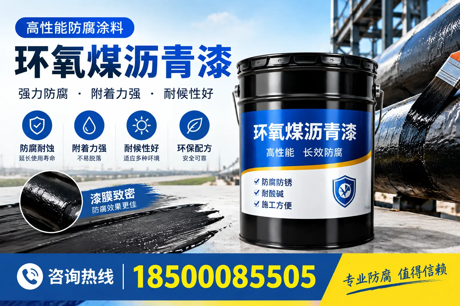 环氧煤沥青漆使用中的常见问题解答，保定用户必看